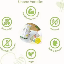 For You Bcca + glutamin Energy & Recovery Zitrone, 480 g