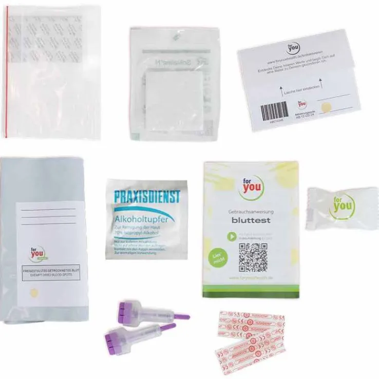 For You corona antikörper-test Bluttest für zuhause, 1 St