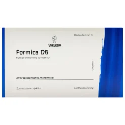 Weleda Formica D 6 Ampullen, 8X1 ml> F