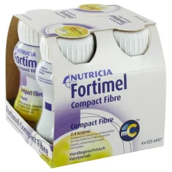 Fortimel Compact Fibre Vanille, 4X125 ml