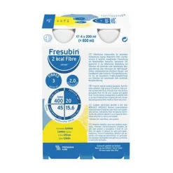 Fresubin 2 kcal fibre Drink Lemon Trinkflasche, 4X200 ml