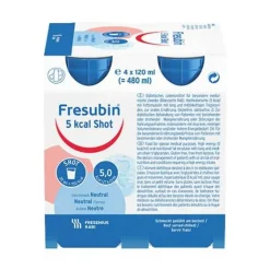 Fresubin 5 kcal SHOT Neutral Lösung, 4X120 ml