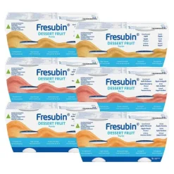 Fresubin dessert fruit Mischkarton im Becher, 24X125 g> Trinknahrung