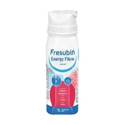 Fresubin Energy Fibre Drink Erdbeere Trinkflasche, 4X200 ml> Trinknahrung
