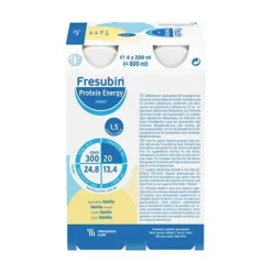 Fresubin Protein Energy Drink Vanille Trinkflasche, 6X4X200 ml> Trinknahrung