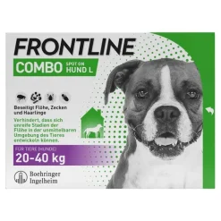FRONTLINE COMBO® gegen Zecken, Flöhe bei Hunden L (20-40 kg), 3 St