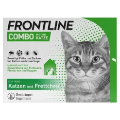 Frontline COMBO® SPOT ON Katze, 3 St> Flöhe, Zecken & Co.