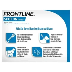 Frontline @ SPOT ON Hund L Lösung, 6 St><noscript><img width=