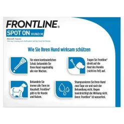 FRONTLINE® SPOT ON Hund M Lösung, 6 St