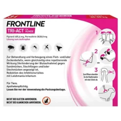FRONTLINE TRI-ACT® gegen Zecke, Floh und fliegende Insekten bei Hunden (40-60kg), 3 St