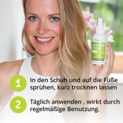 Fuss und Schuhdeo Biofit pflanzlich Spray, 100 ml