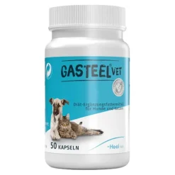 Gasteel Diät-Ergänzungsfuttermittel Kapseln für Hunde / Katzen, 50 St