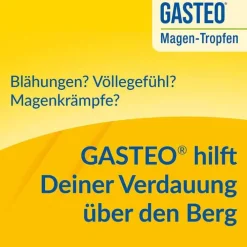 Gasteo Tropfen bei Magen-Darm-Beschwerden, 100 ml> Verdauung|Medikamente Gegen Blähungen