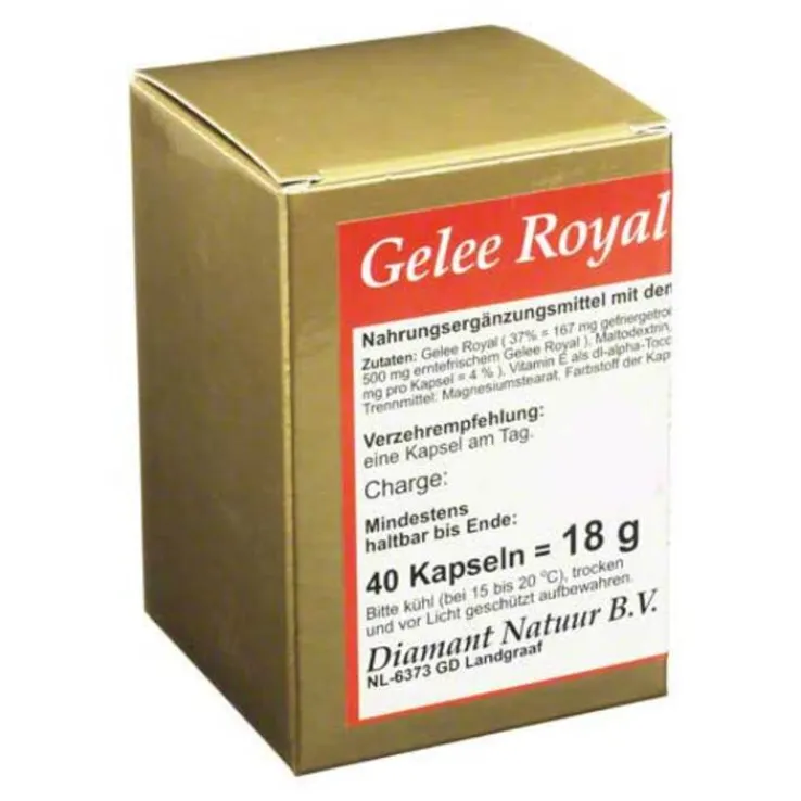 Gelee Royal 1x1 pro Tag Kaps, 40 St