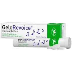 GeloRevoice Halstabletten Cassis-Menthol bei Heiserkeit & Stimmverlust, 20 St
