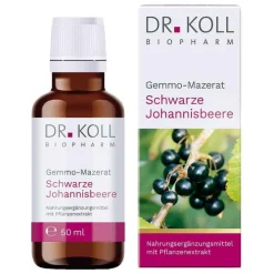 Dr. Koll Gemmo Mazerat schwarze Johannisbeere Ribes, 50 ml> Gemmo Therapie