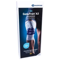 Genutrain A3 Kniebandage rechts Größe 6 titan, 1 St