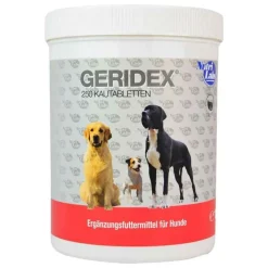 Nutrilabs Geridex Kautabletten für Hunde, 250 St> Bewegungsapparat