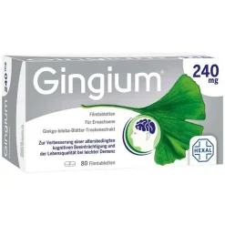 Gingium 240 mg Filmtabletten, 80 St