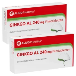 Al Ginkgo 240 mg Filmtabletten, 2x120 St> Ginkgo