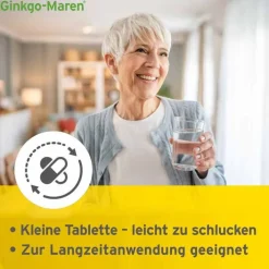 Ginkgo-Maren 240 mg Filmtabletten, 60 St><noscript><img width=