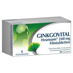 GINKGOVITAL Heumann 240 mg Filmtabletten, 80 St
