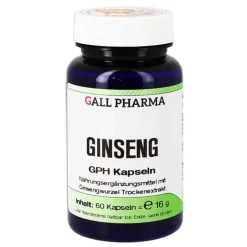 Hecht Pharma Ginseng GPH Kapseln, 60 St> Ginseng