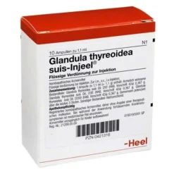 Injeel Glandula Thyreoidea suis Ampullen, 10 St> Heel