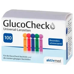 Gluco Check Lanzetten Universal, 100 St> Lanzetten & Stechhilfen