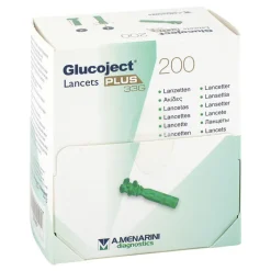 Glucoject Lanzetten, 200 St> Lanzetten & Stechhilfen