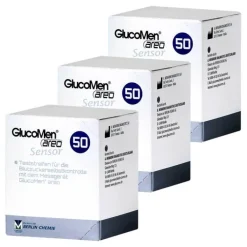 Glucomen areo Sensor Teststreifen, 3x50 St> Teststreifen