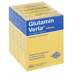 Glutamin Verla® überzogene Tabletten, 250 St