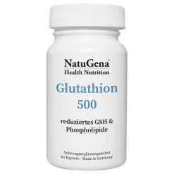 Natugena Glutathion 500 Kapseln, 60 St> Glutathion|Aminosäuren