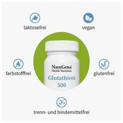 Natugena Glutathion 500 Kapseln, 60 St><noscript><img width=