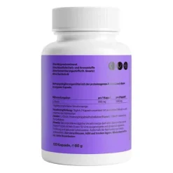 Glycin 500 mg in veg.HPMC Kapseln Zeinpharma, 120 St