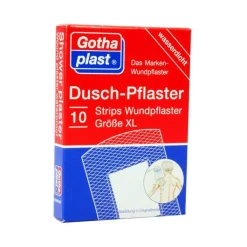 Gothaplast Duschpflaster XL 48x70 mm, 10 St