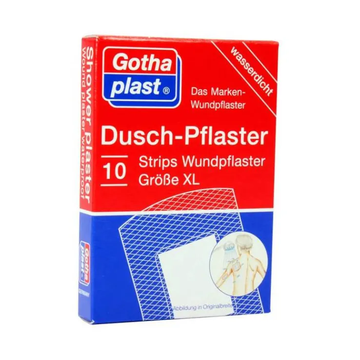 Gothaplast Duschpflaster XL 48x70 mm, 10 St