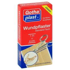 Gothaplast Wundpflaster standard 4 cm x 1 m geschnitten, 1 St