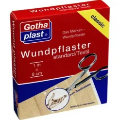 Gothaplast Wundpflaster standard 8 cm x 1 m, 1 St