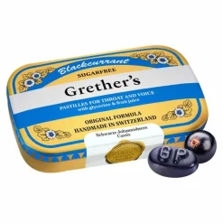 Grethers Blackcurrant zuckerfrei, 60 g
