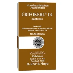 Grifokehl D4 Zäpfchen, 10 St> G