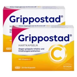 Grippostad C Hartkapseln bei Erkältung, 2x24 St