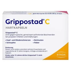 Grippostad C Hartkapseln bei Erkältung, 3x24 St> Grippemittel