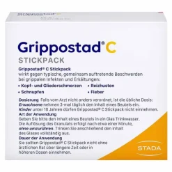 Grippostad C Stickpack bei Erkältung, 12 St> Grippemittel
