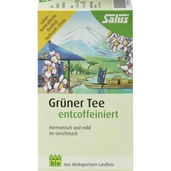 Grüner Tee entcoffeiniert bio Salus Filterbeutel, 15 St