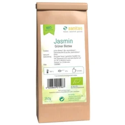 Sanitas Grüner Tee Jasmin kbA, 250 g> Grüner Tee|Bio Tee