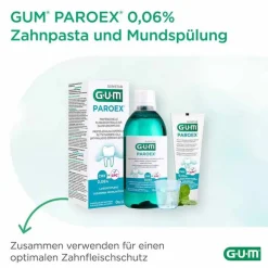 GUM Paroex 0,06% CHX Mundspülung, 500 ml