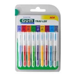 GUM Trav-Ler Sortiment Interdentalbürsten, 9 St