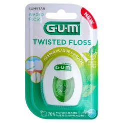 GUM Twisted Floss waxed Zahnseide 50 m, 1 St