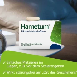 Hametum ® Hämorrhoidenzäpfchen, 25 St><noscript><img width=
